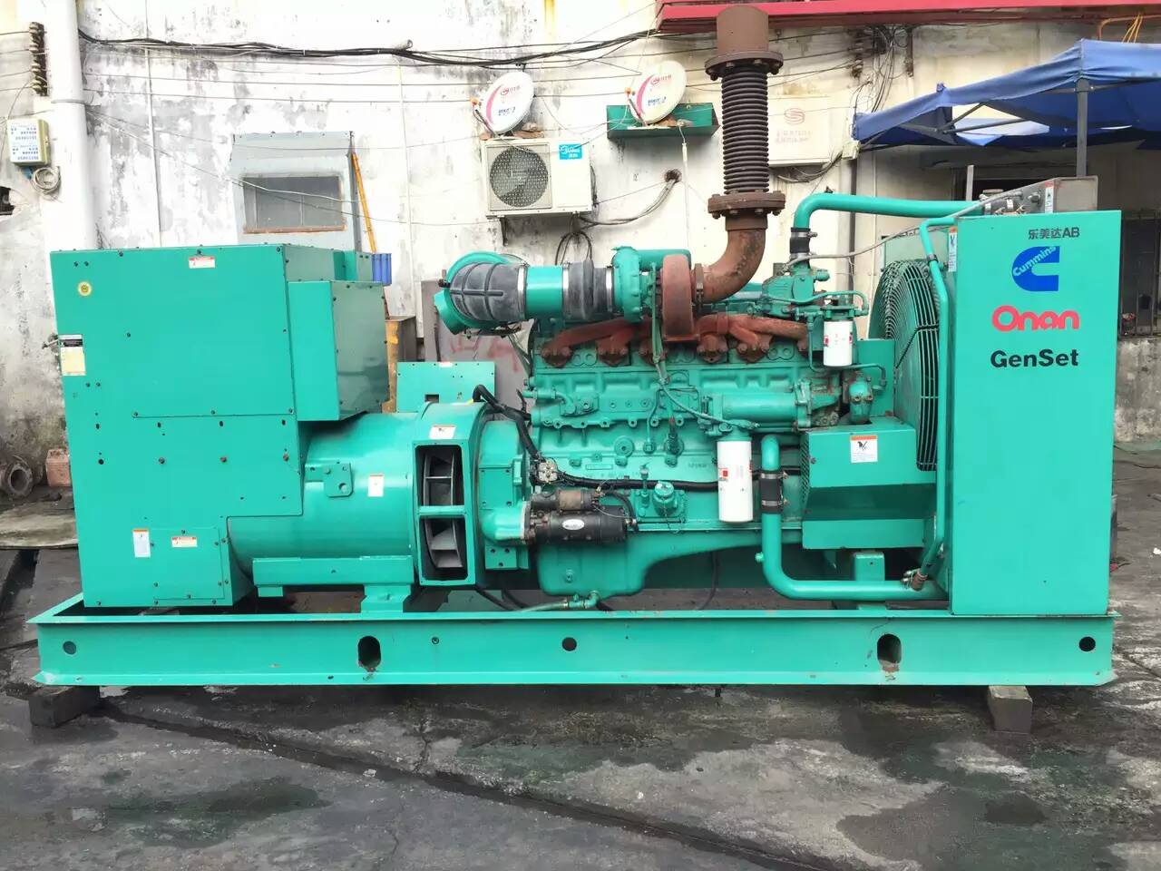 霍林郭勒租赁发电机-柴油发电机不正常冒烟的原因